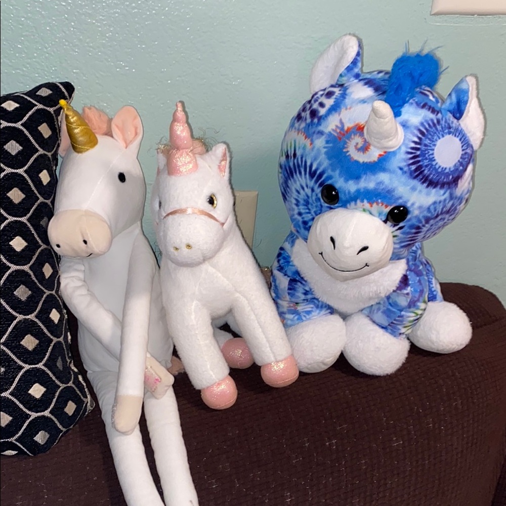 Unicorn Plush Toy Set